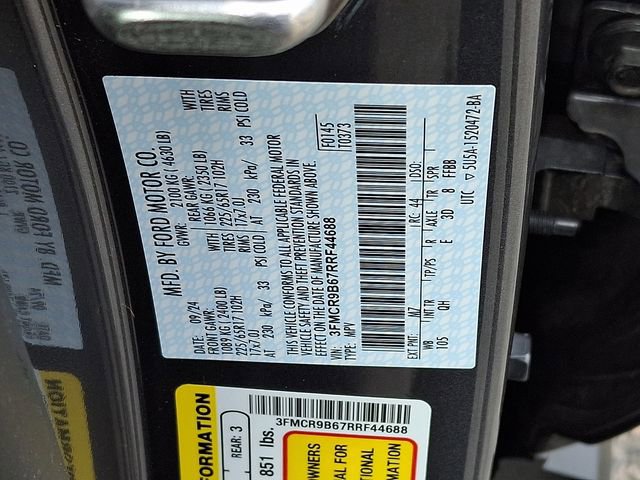 Used 2024 Ford Bronco Sport Big Bend w/ Convenience Package image 27