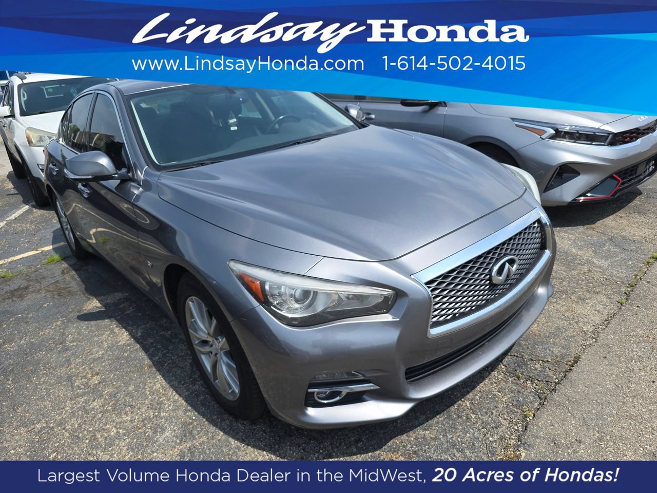 Used 2014 INFINITI Q50 Premium w/ Spare Tire Package AWD/4WD image 2