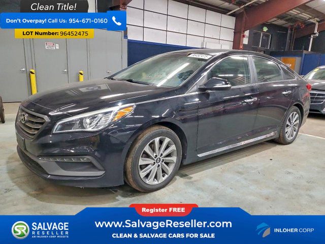 Used 2015 Hyundai Sonata Sport w/ Option Group 04 image 1