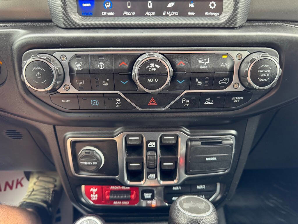 Used 2021 Jeep Wrangler Unlimited Rubicon 4xe w/ Steel Bumper Group image 29