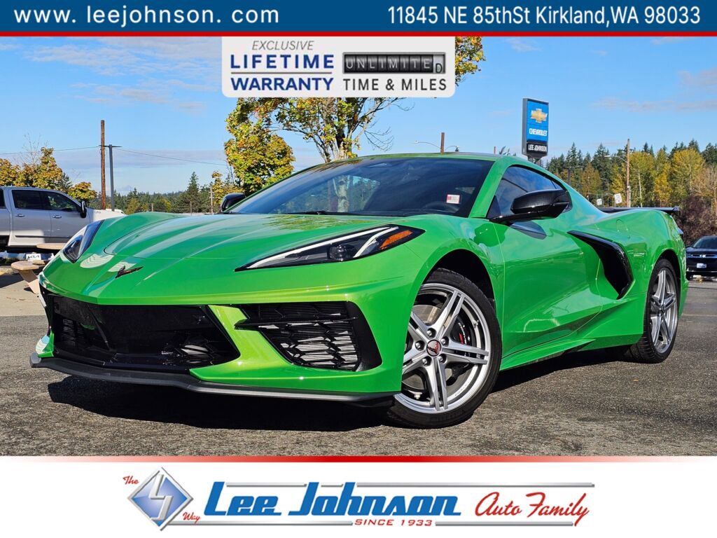New 2026 Chevrolet Corvette Stingray Preferred Cpe w/ Z51 Performance Package