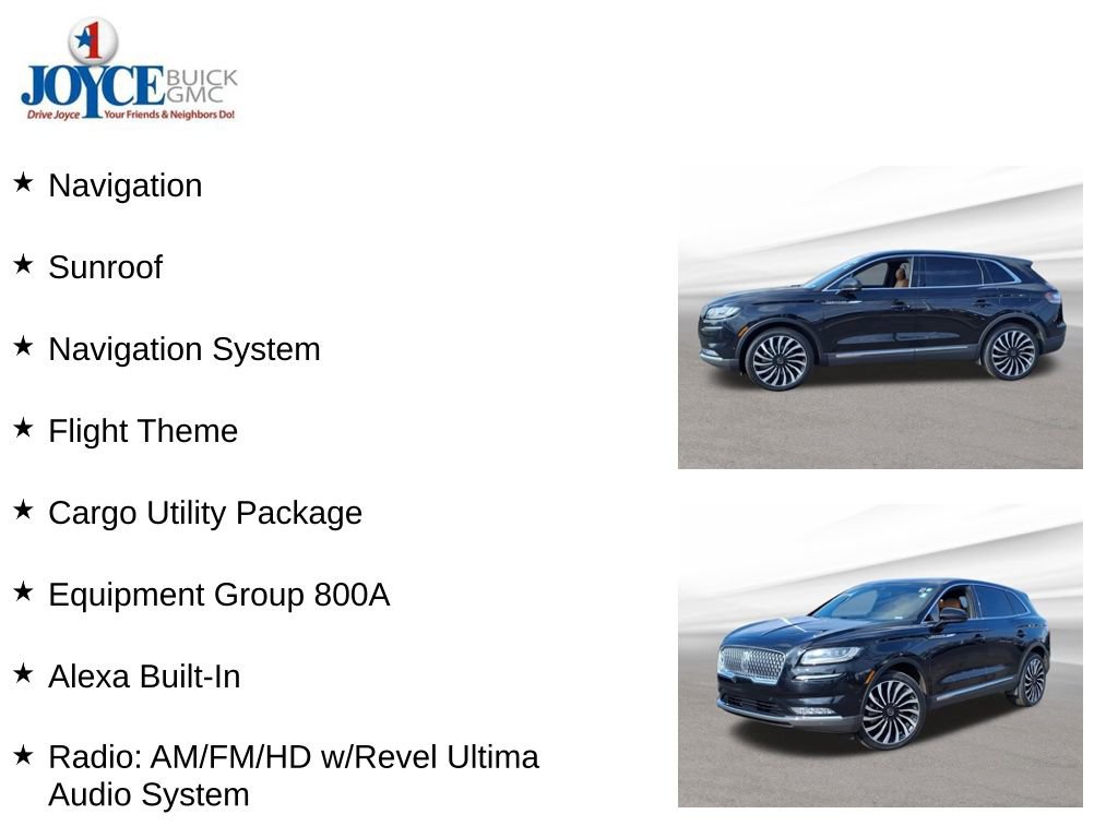 Used 2022 Lincoln Nautilus Black Label w/ Cargo Utility Package image 9