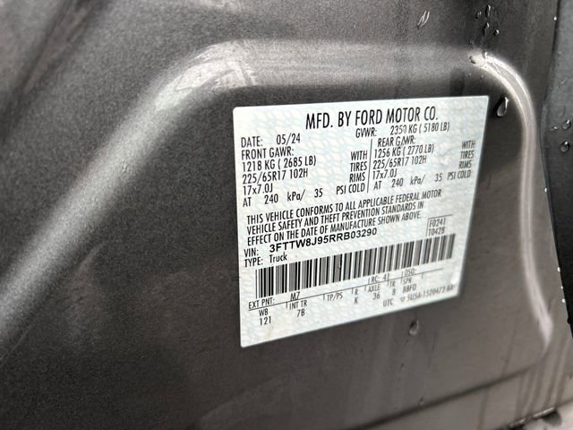 Certified 2024 Ford Maverick XLT w/ Equipment Group 300A Standard image 25