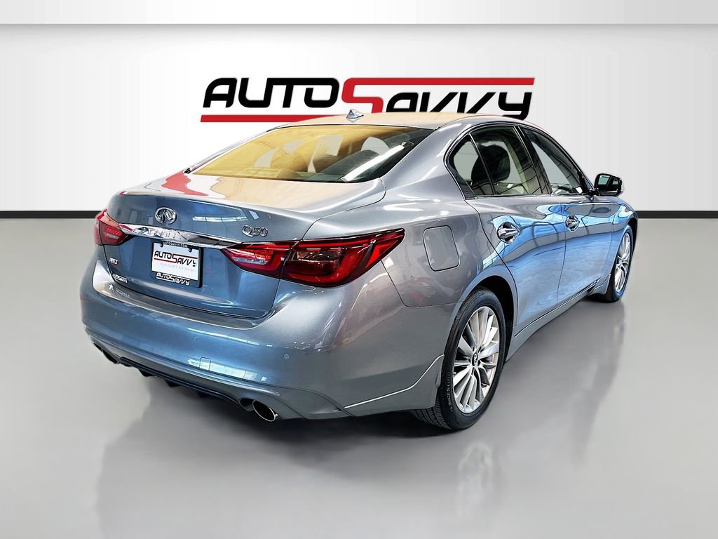 Used 2022 INFINITI Q50 Luxe w/ Cargo Package AWD/4WD image 7
