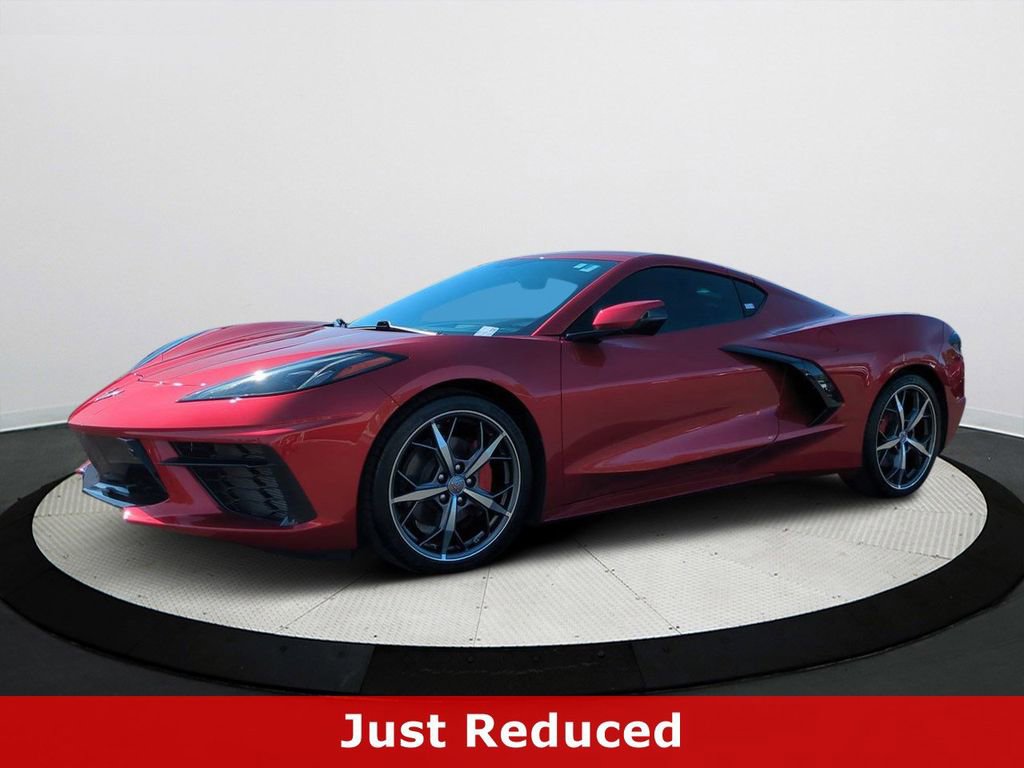 Used 2021 Chevrolet Corvette Stingray Preferred Cpe w/ Chrome Exterior Badge Package image 1