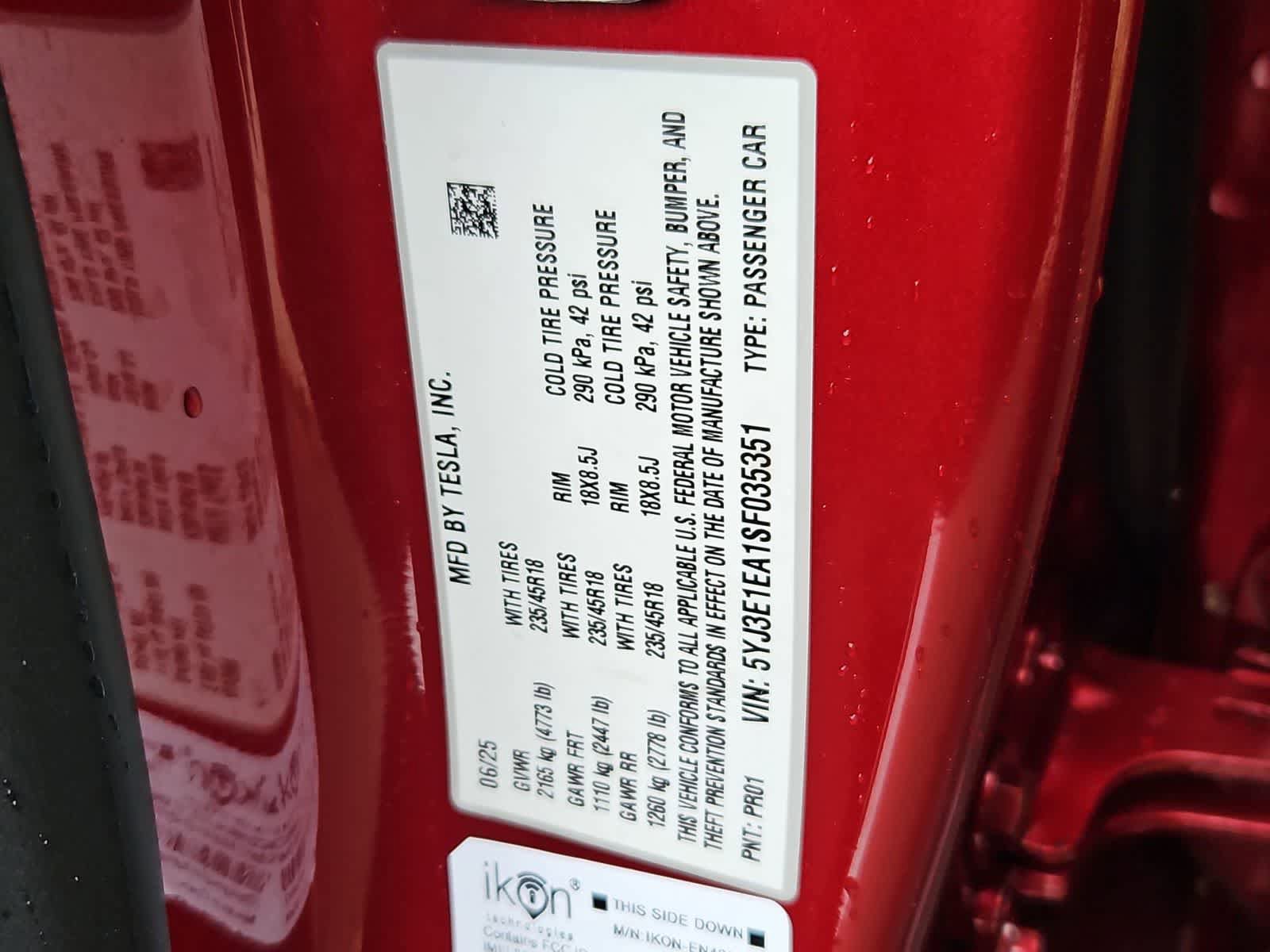 Used 2025 Tesla Model 3 Long Range RWD image 36