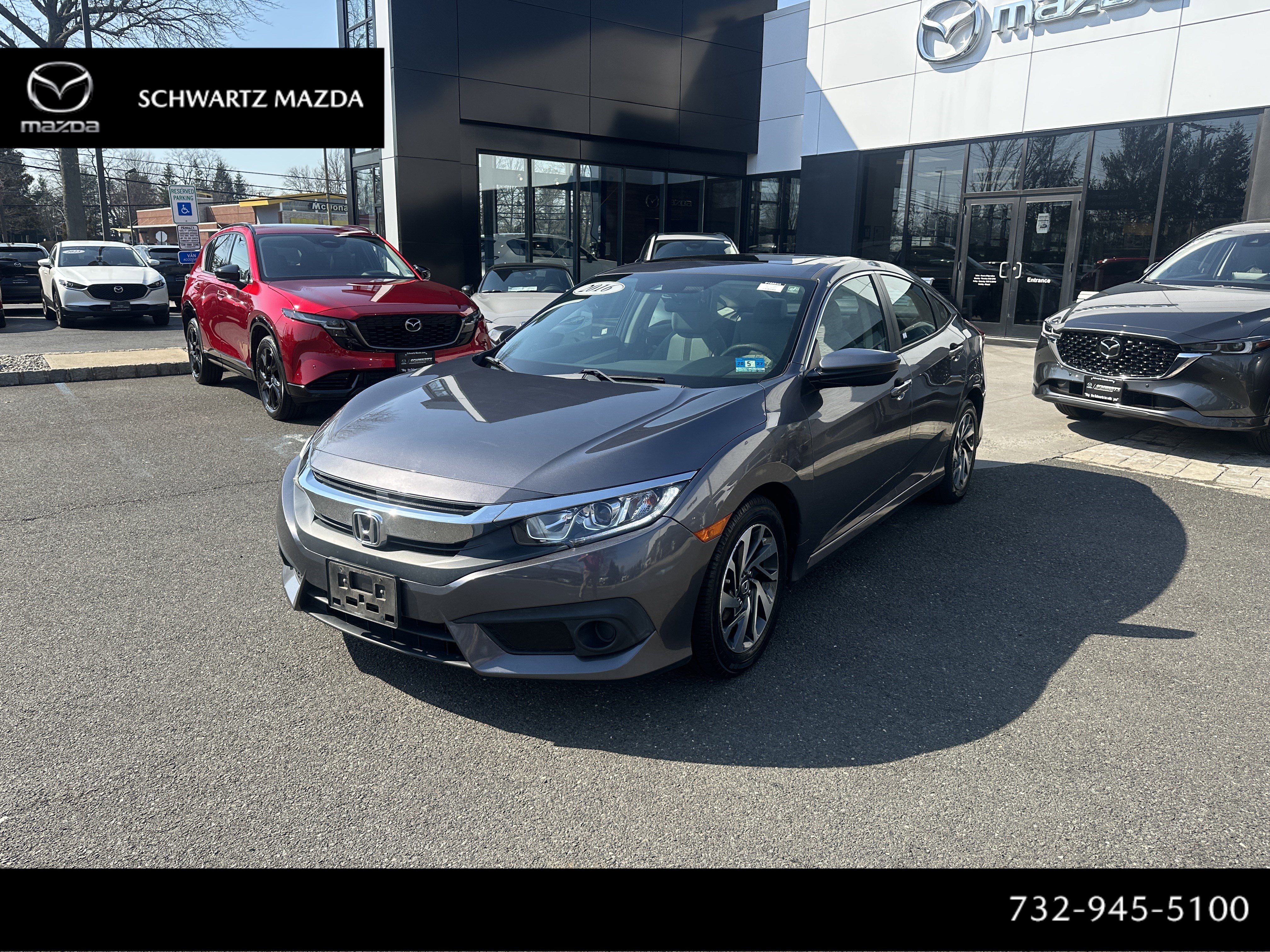 Used 2016 Honda Civic EX image 1