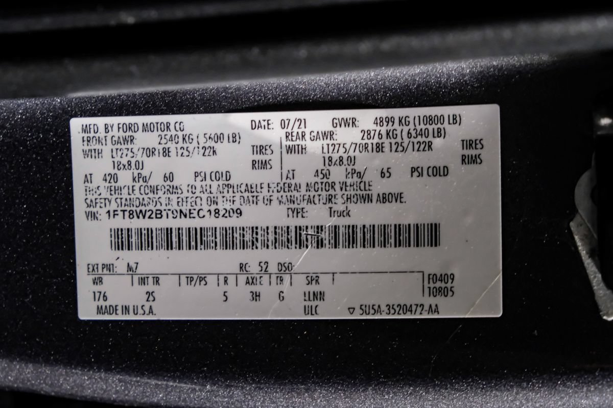 Used 2022 Ford F250 XLT w/ XLT Value Package AWD/4WD image 57