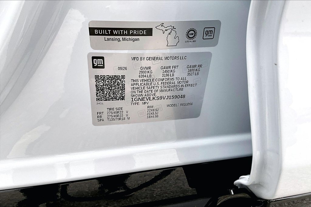 New 2027 Chevrolet Traverse RS AWD/4WD image 15