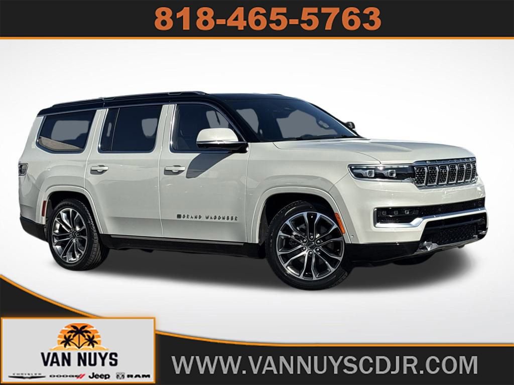 Used 2022 Jeep Grand Wagoneer Series III w/ Rear Seat Video Group 1
