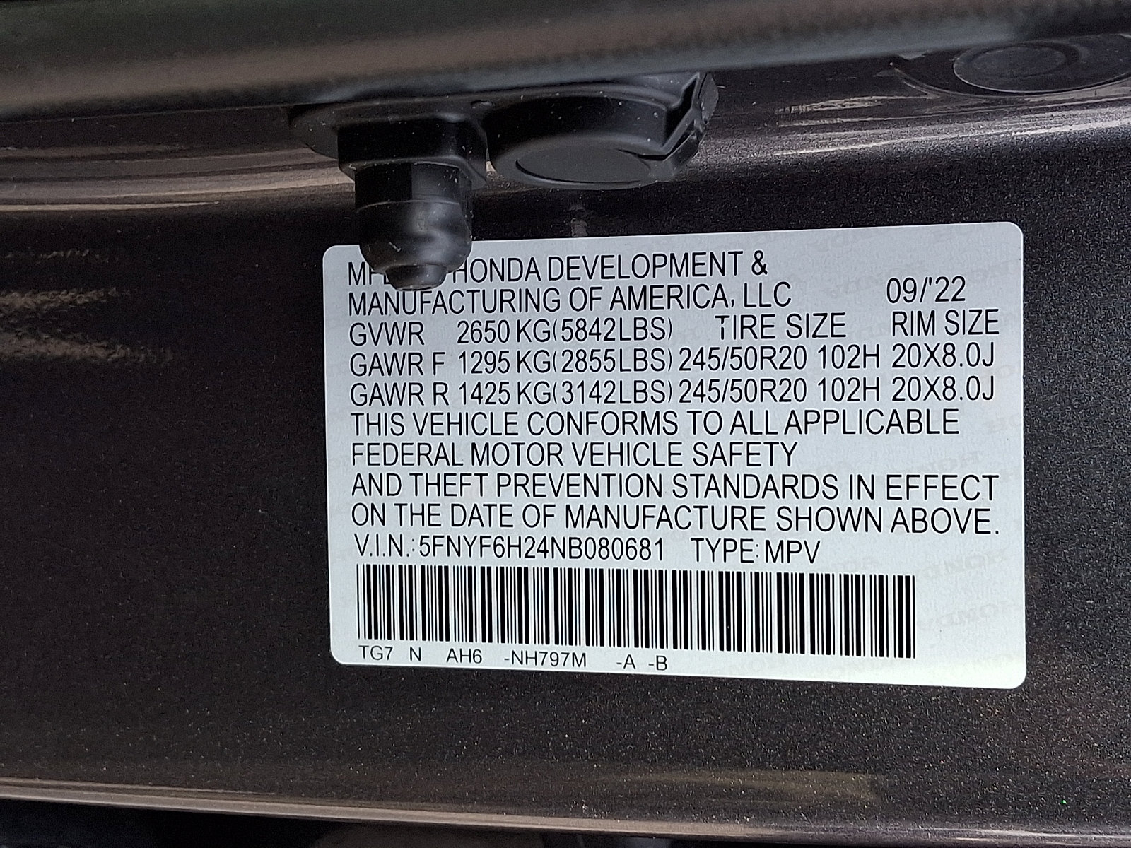 Used 2022 Honda Pilot Special Edition image 27