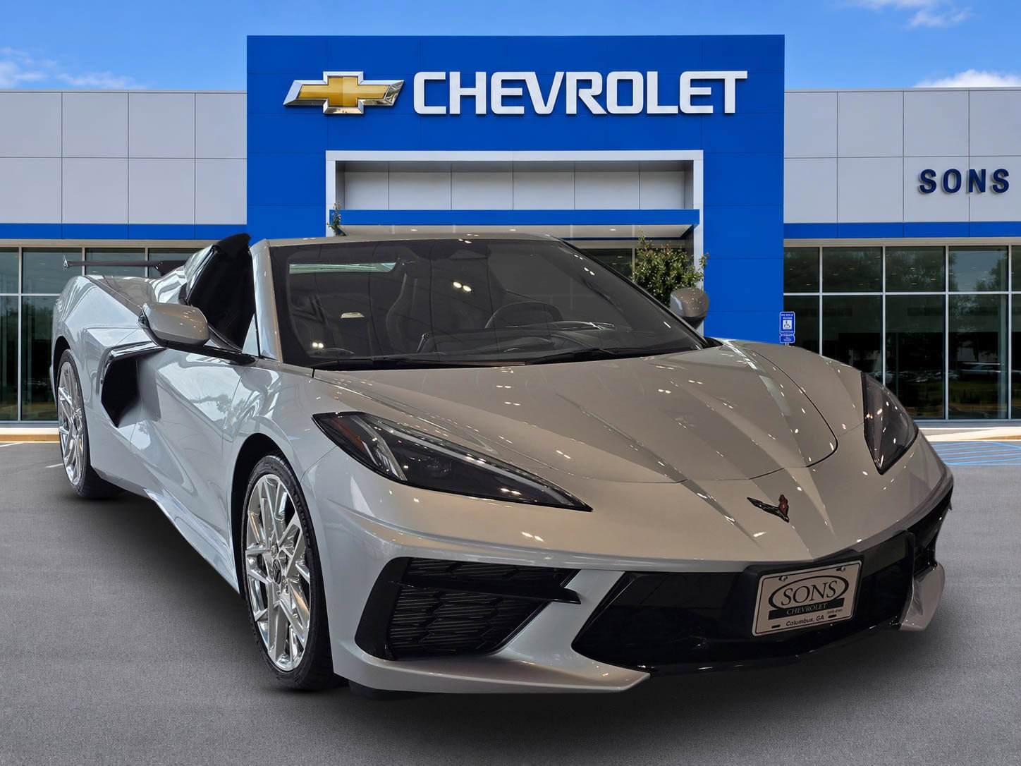 New 2026 Chevrolet Corvette Stingray Convertible w/ Battery Protection Package RWD image 3