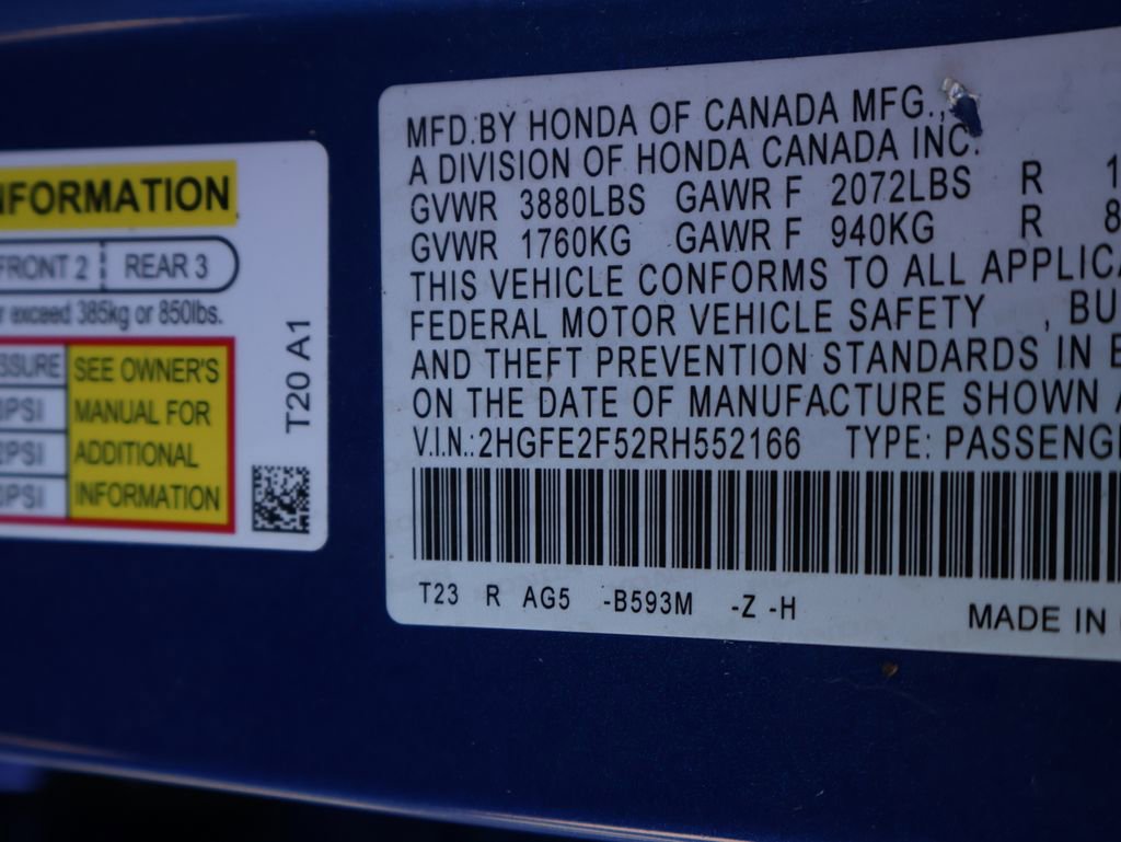 Used 2024 Honda Civic Sport image 36