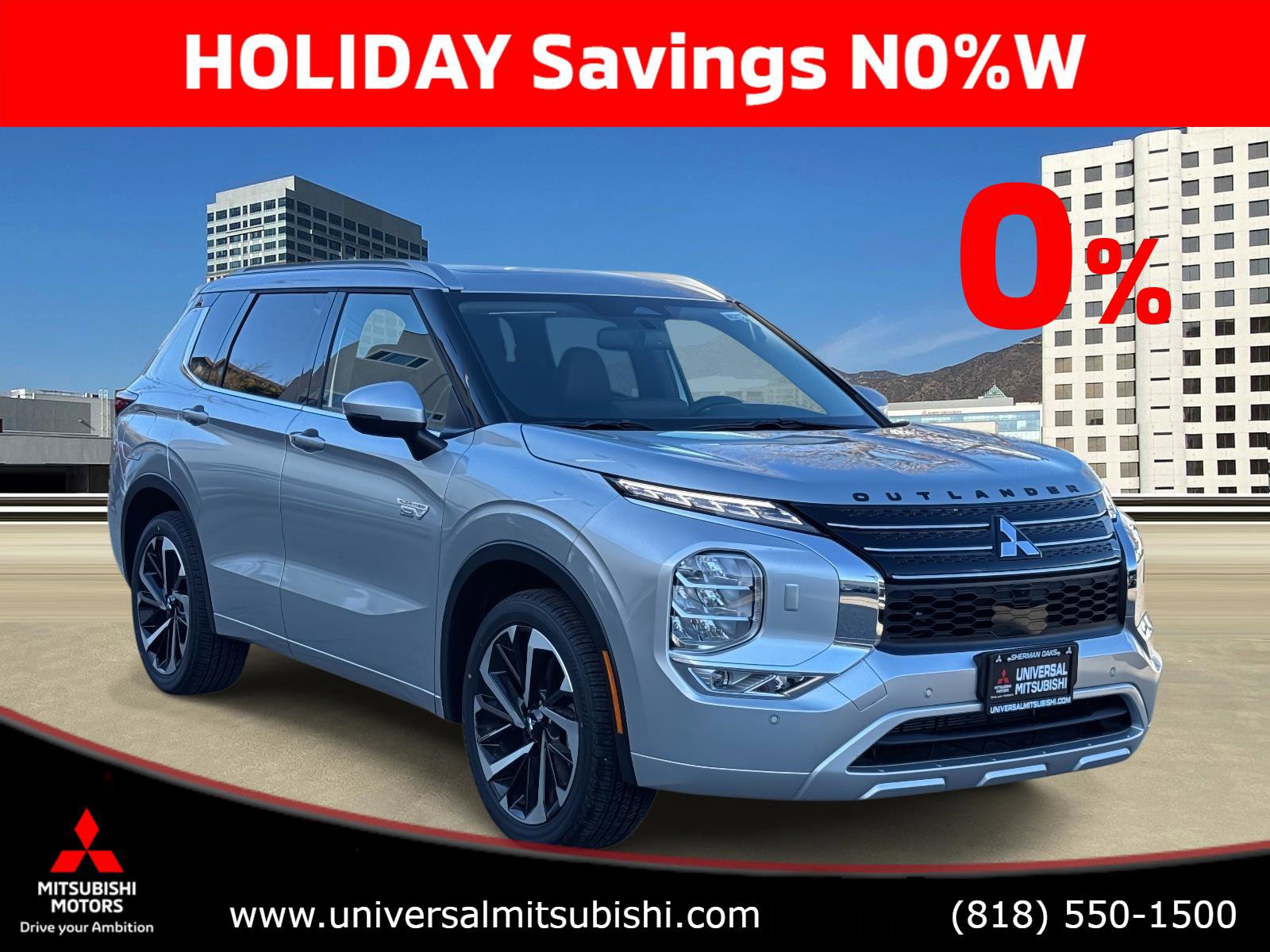 New 2025 Mitsubishi Outlander 4WD Plug-In Hybrid