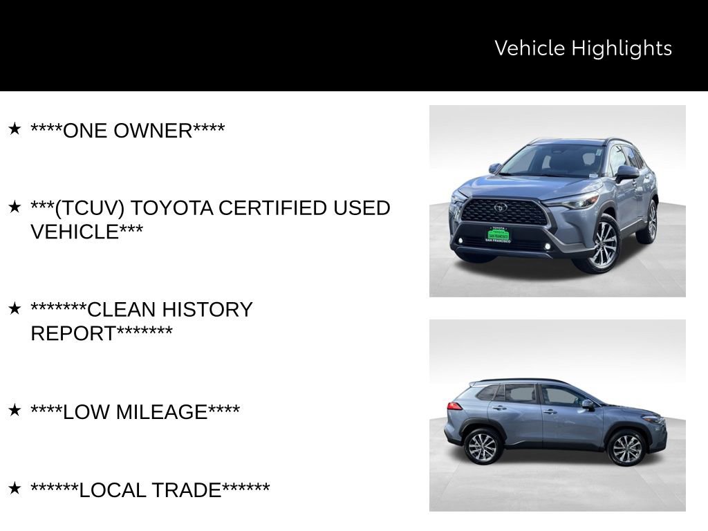Certified 2023 Toyota Corolla Cross XLE w/ Convenience Package image 45