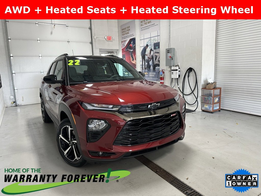 Used 2022 Chevrolet TrailBlazer RS w/ Sun and Liftgate Package