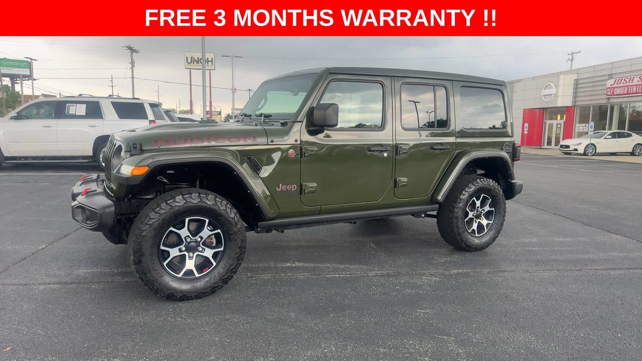 Used 2022 Jeep Wrangler Unlimited Rubicon w/ LED Lighting Group AWD/4WD image 4