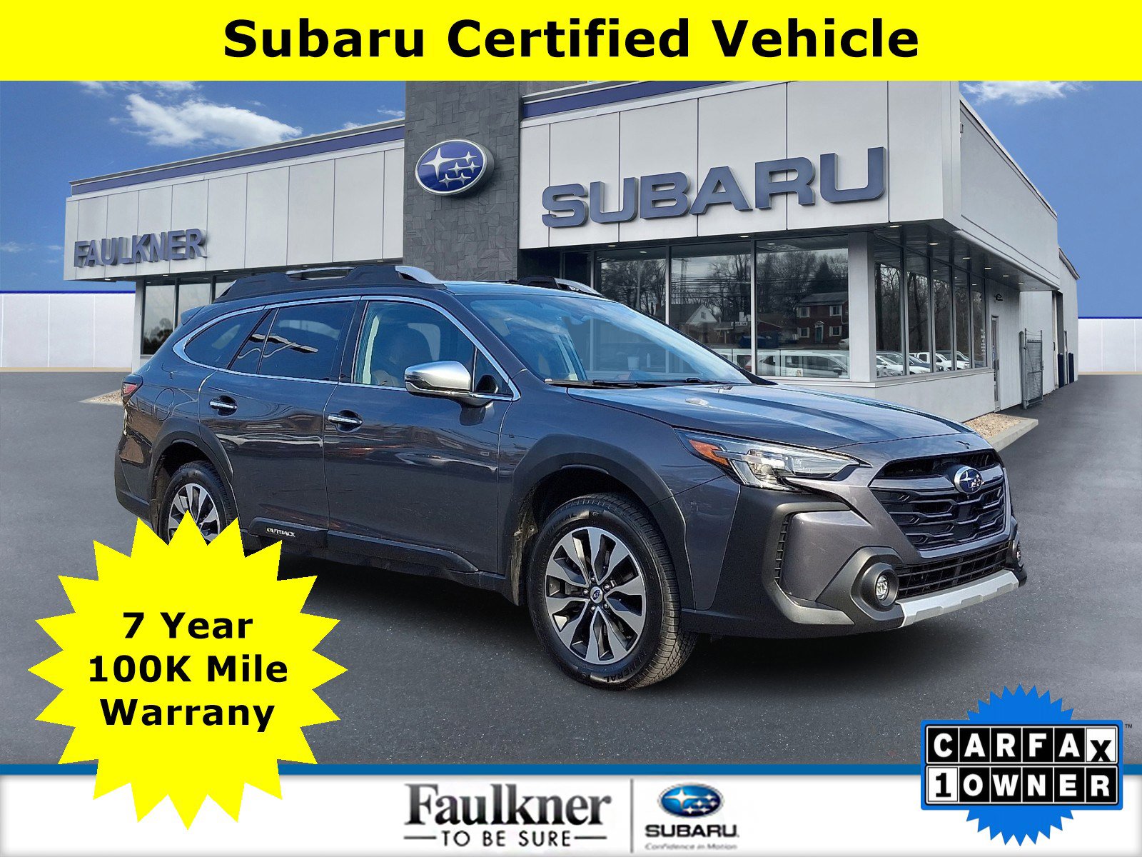 Certified 2025 Subaru Outback Touring XT