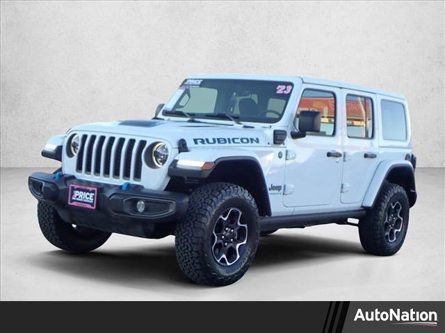 Used 2023 Jeep Wrangler Unlimited Rubicon 4xe w/ Cold Weather Group image 1
