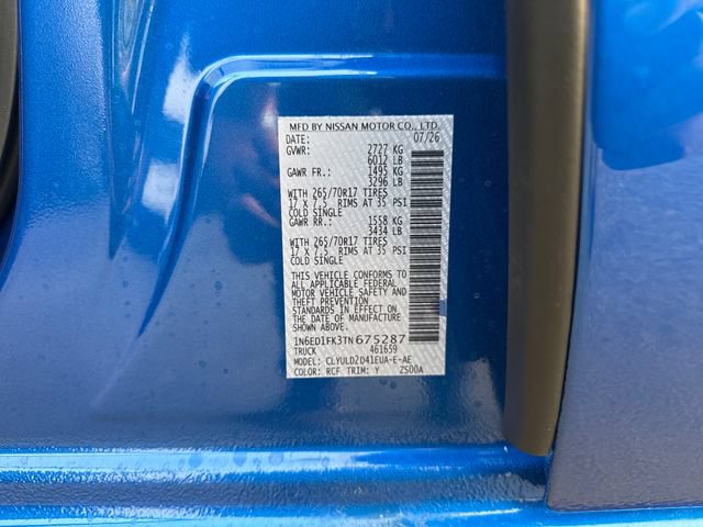 New 2026 Nissan Frontier PRO-4X w/ Pro Premium Package AWD/4WD image 16