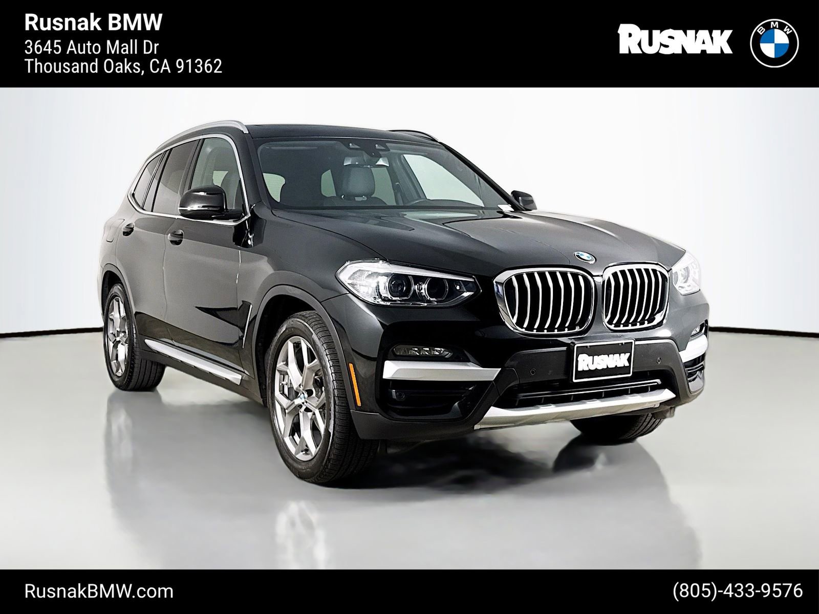 Certified 2021 BMW X3 xDrive30i w/ Convenience Package image 1