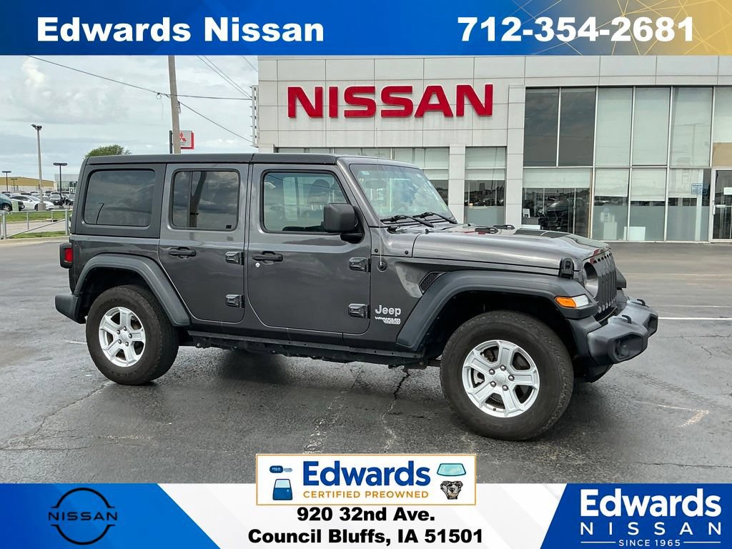 Used 2018 Jeep Wrangler Unlimited Sport S AWD/4WD image 1