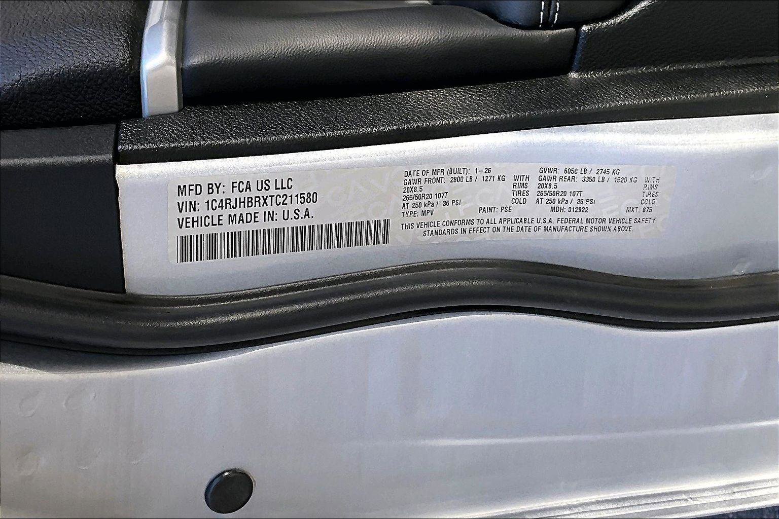 New 2026 Jeep Grand Cherokee Limited image 14