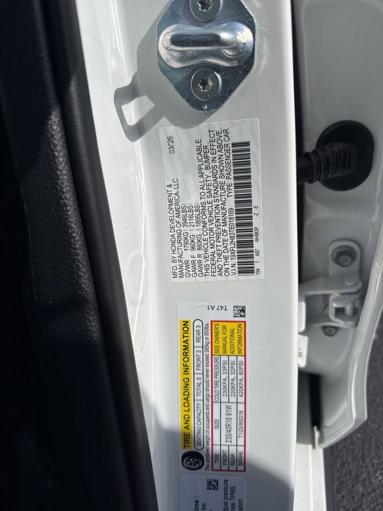 New 2026 Honda Civic Sport image 23