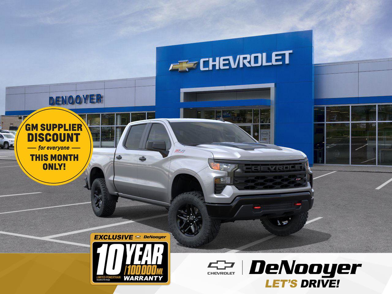 New 2026 Chevrolet Silverado 1500 Custom Trail Boss image 1