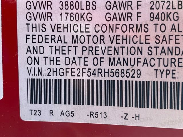 Used 2024 Honda Civic Sport image 26