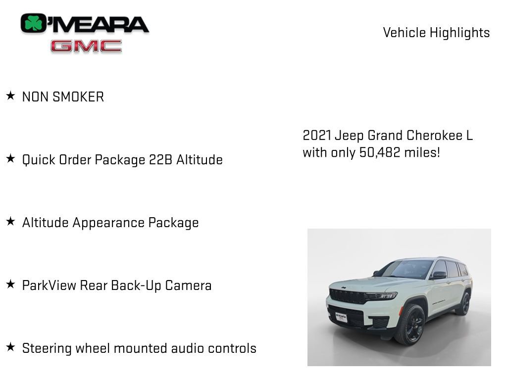 Used 2021 Jeep Grand Cherokee L Laredo image 7