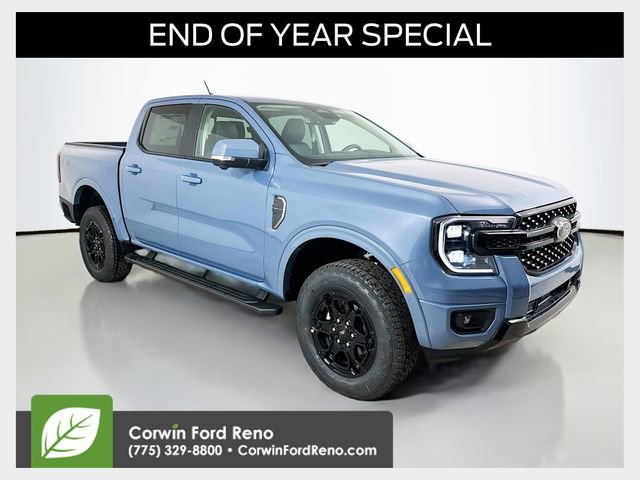 New 2025 Ford Ranger Lariat w/ Black Appearance Package