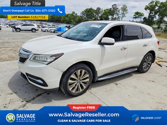 Used 2016 Acura MDX FWD w/ Technology Package image 1