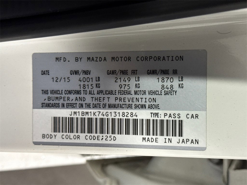 Used 2016 MAZDA MAZDA3 i Sport w/ Preferred Equipment Package image 21