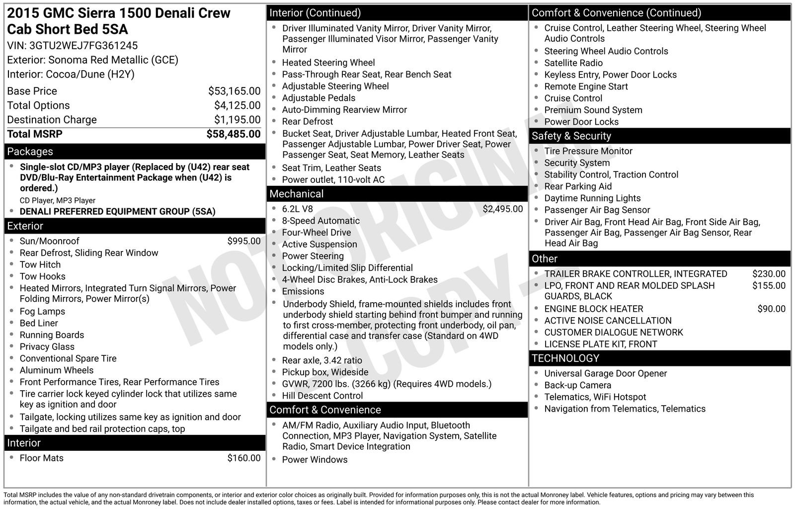 Used 2015 GMC Sierra 1500 Denali image 32