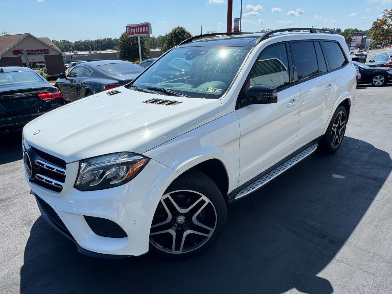 Used 2017 Mercedes-Benz GLS 550 4MATIC w/ Driver Assistance Package image 2