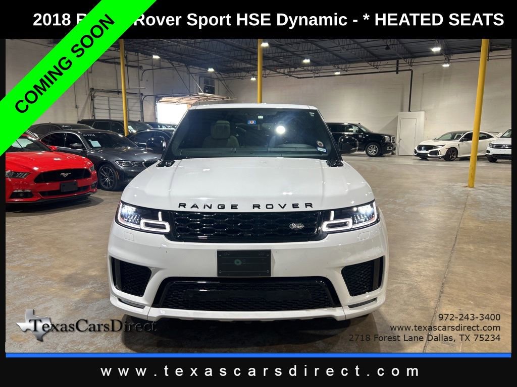 Used 2018 Land Rover Range Rover Sport HSE Dynamic AWD/4WD image 2