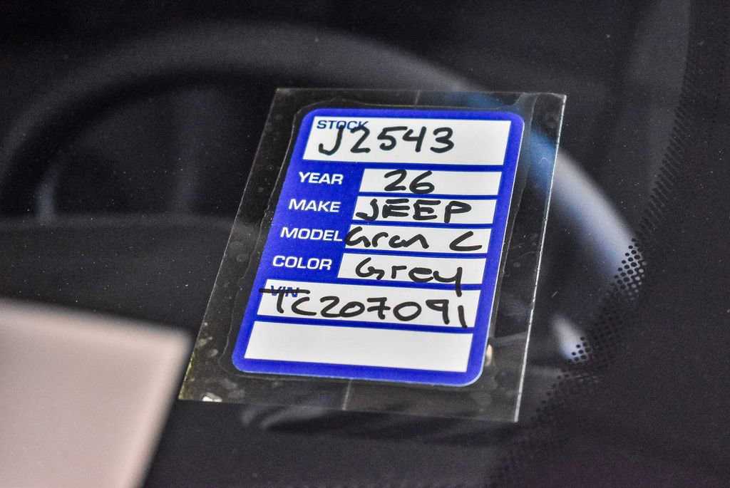 New 2026 Jeep Grand Cherokee Altitude AWD/4WD image 26