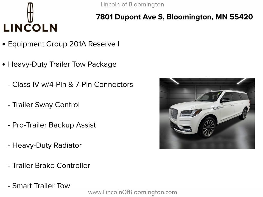 Used 2021 Lincoln Navigator L Reserve w/ Luxury Package image 5