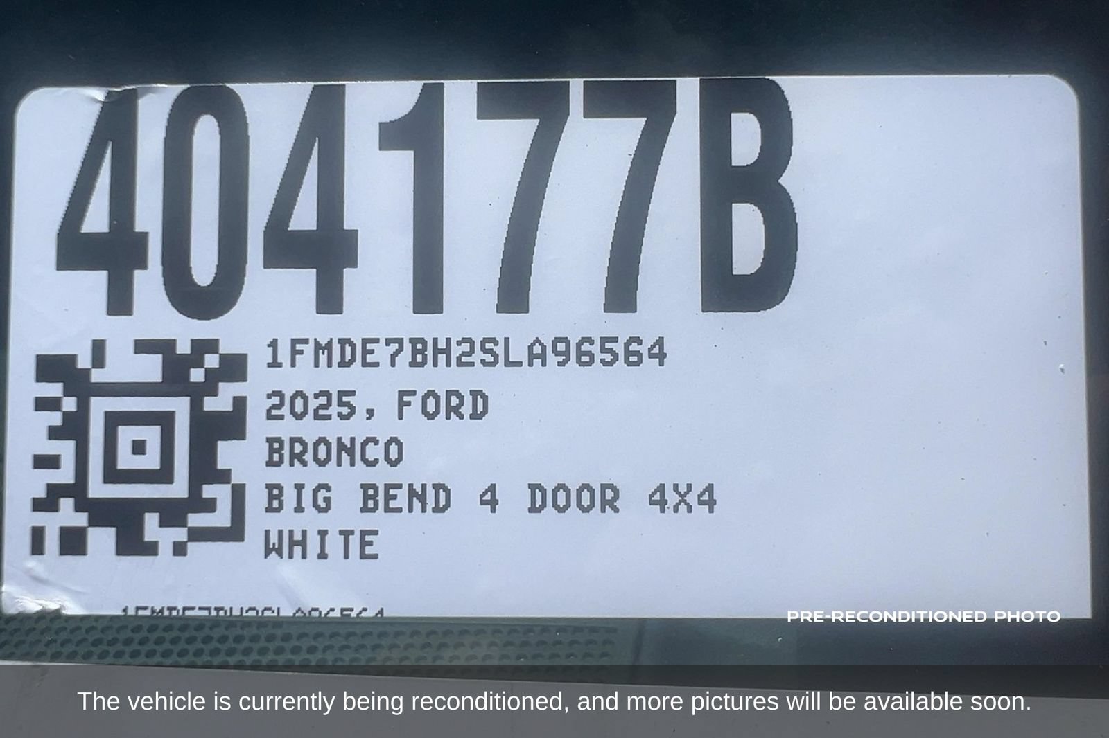 Used 2025 Ford Bronco Big Bend AWD/4WD image 17