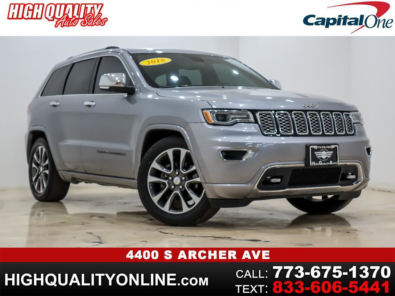 Used 2018 Jeep Grand Cherokee Overland