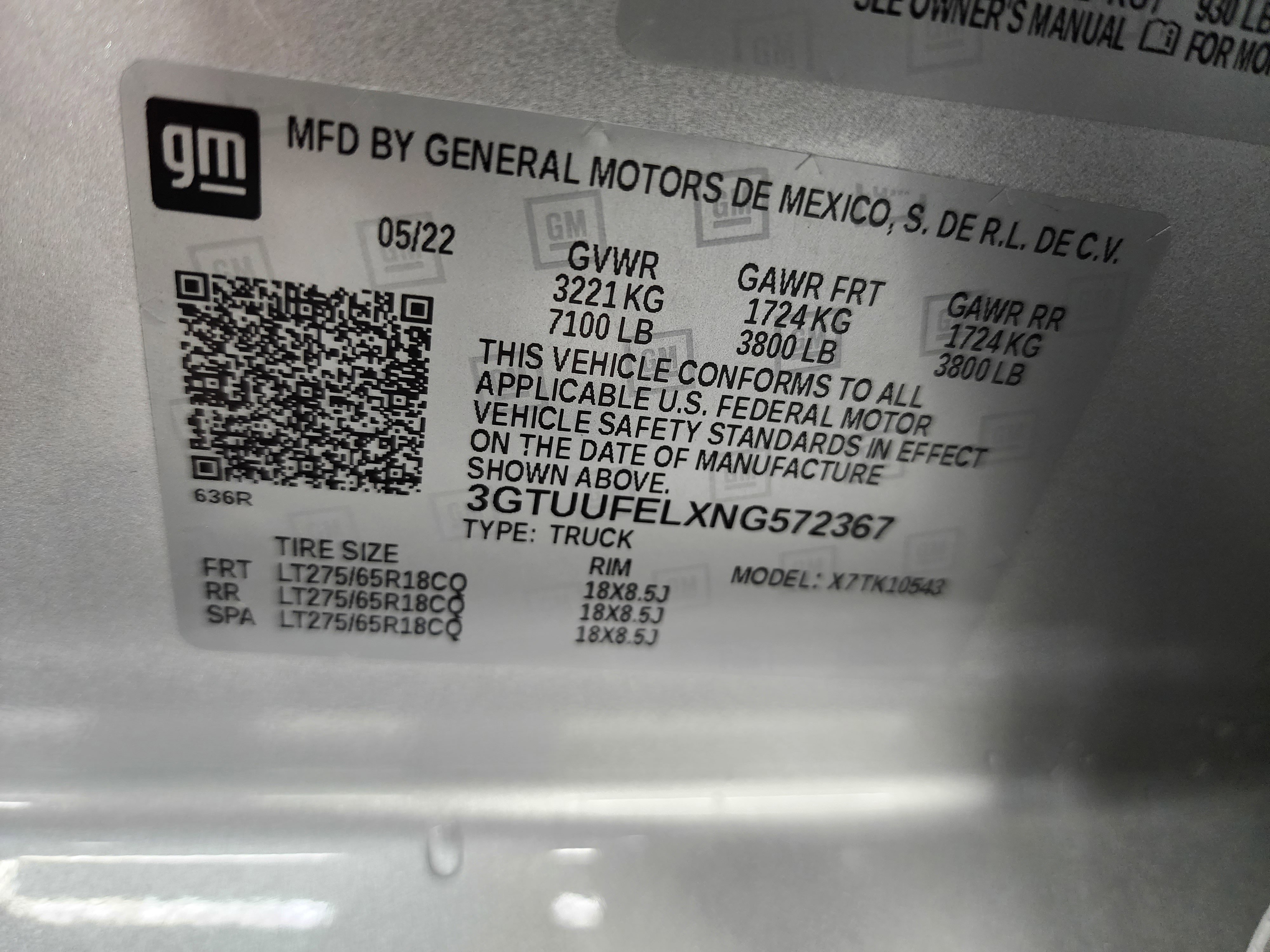 Used 2022 GMC Sierra 1500 AT4X image 78