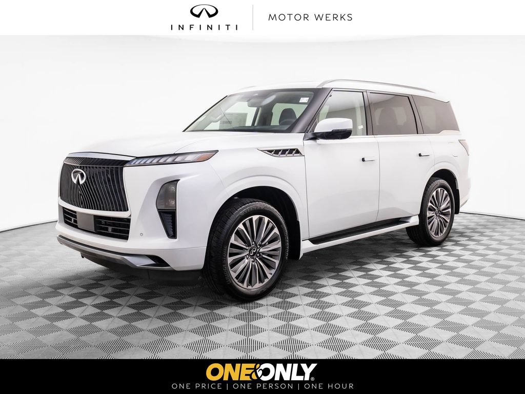 New 2027 INFINITI QX80 Luxe w/ Cargo Package