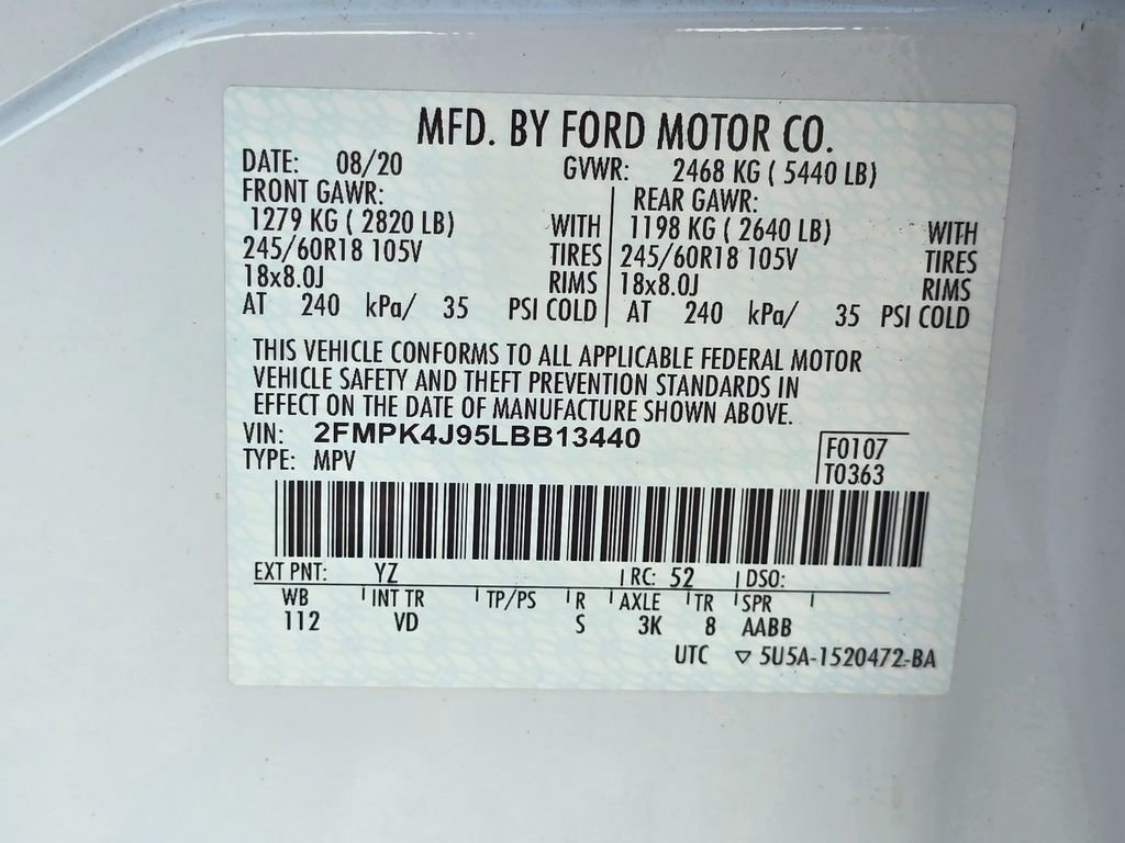 Used 2020 Ford Edge SEL AWD/4WD image 34
