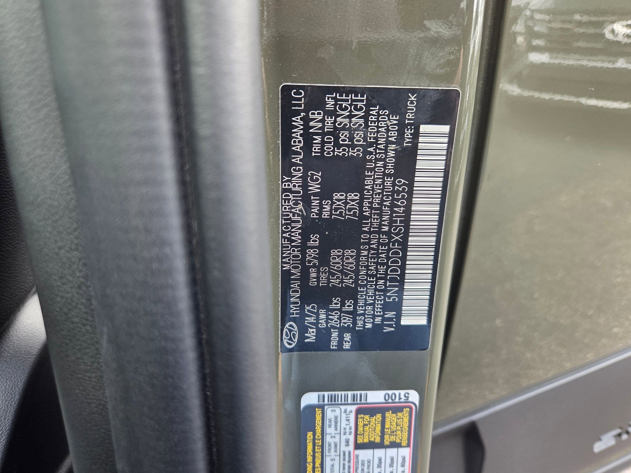 New 2025 Hyundai Santa Cruz XRT image 18