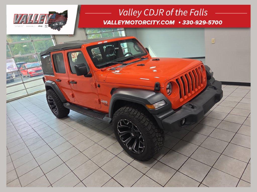 Used 2018 Jeep Wrangler Unlimited Sport S