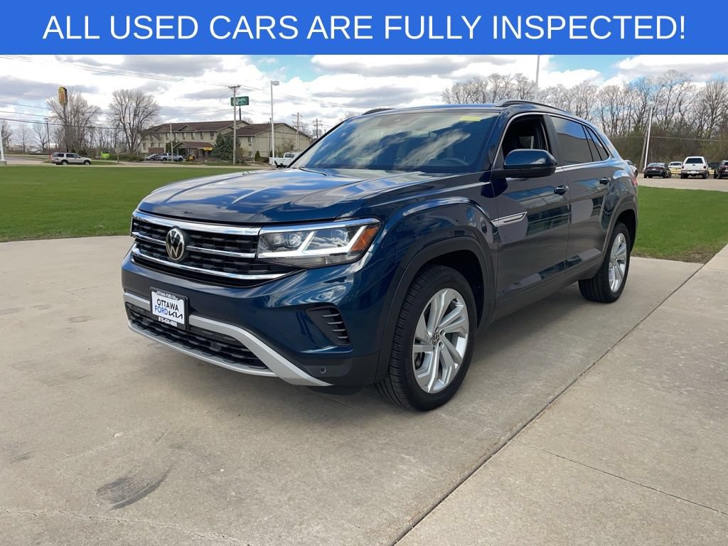Used 2021 Volkswagen Atlas Cross Sport SEL AWD/4WD image 2