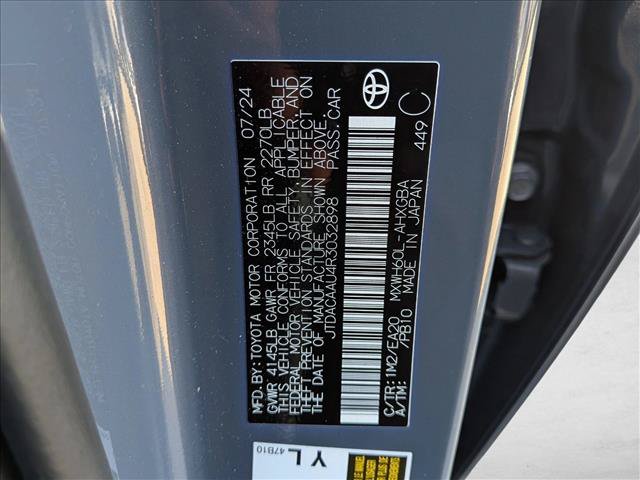Certified 2024 Toyota Prius XLE FWD image 24