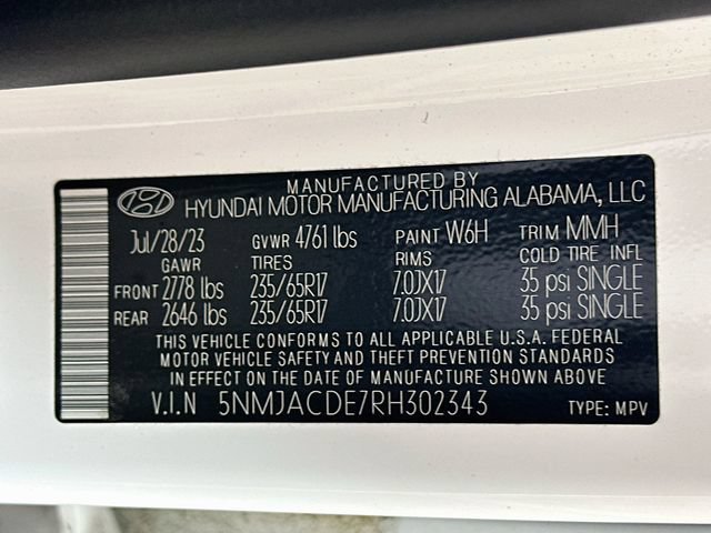 Certified 2024 Hyundai Tucson SE AWD/4WD image 33