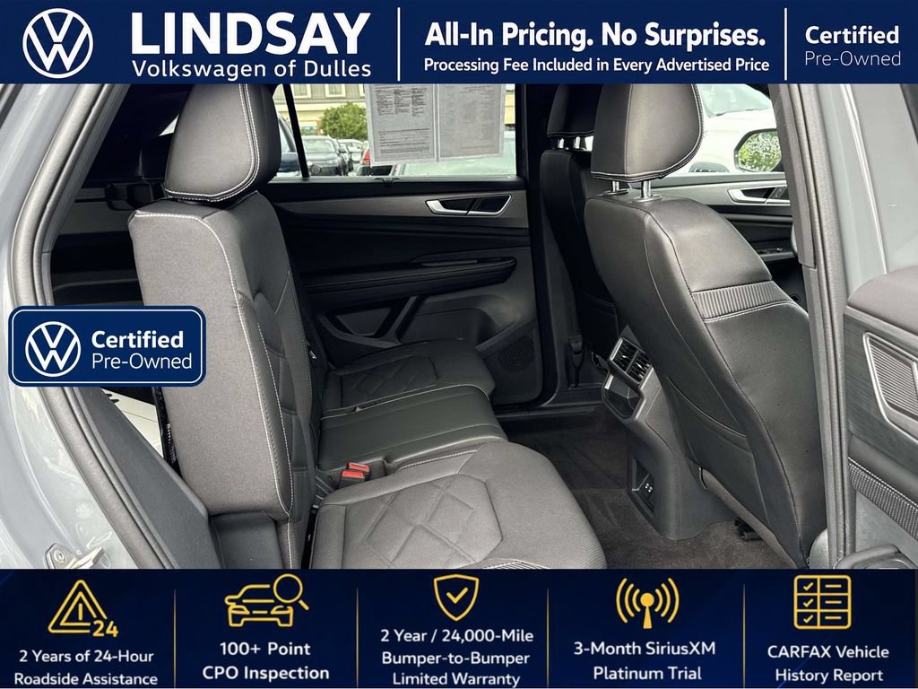 Used 2024 Volkswagen Atlas Cross Sport SE w/ Black Wheel Package AWD/4WD image 15